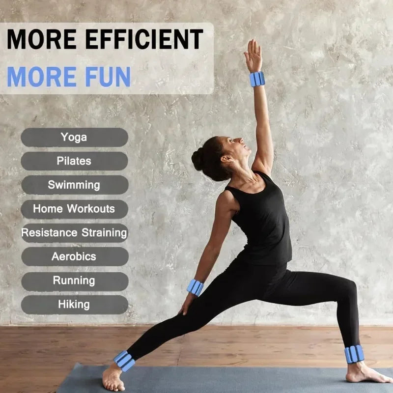 Adjustable Wrist & Ankle Weights