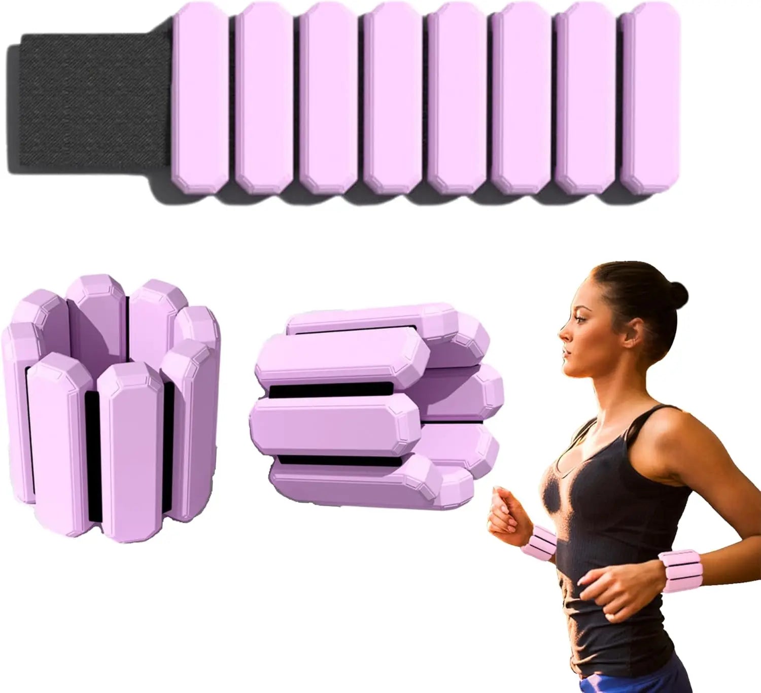Wearable Wrist & Ankle Weight Bangles