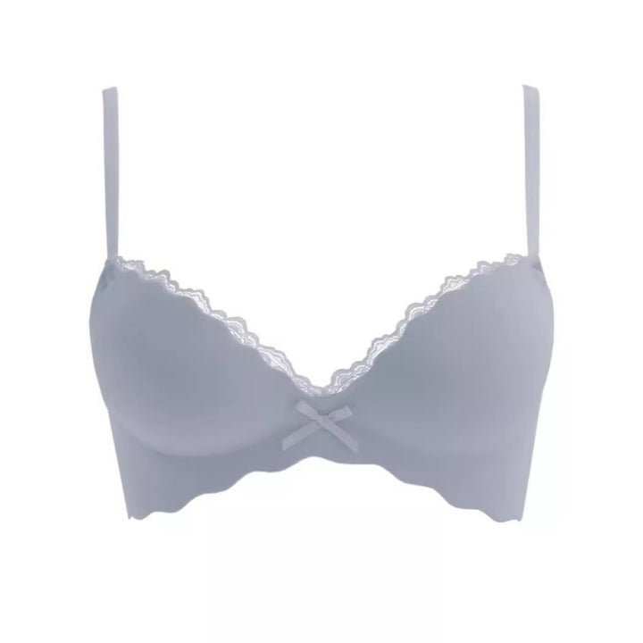 Seamless Push-Up Wireless Bra Set for Small Bust