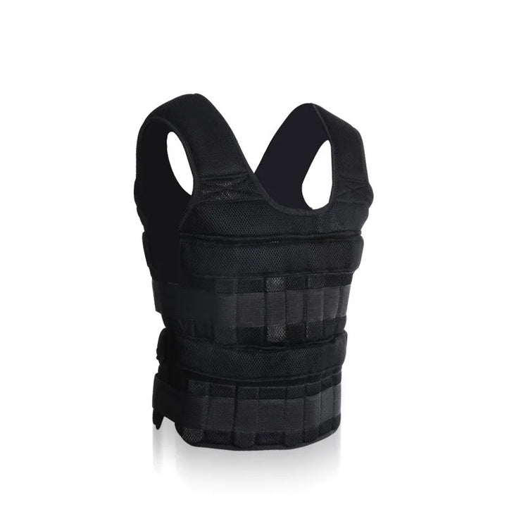 Adjustable Workout Weighted Vest,20KG Training Fitness Weighted Jacket,for Strength Endurance Running,Not Included Steel Plate