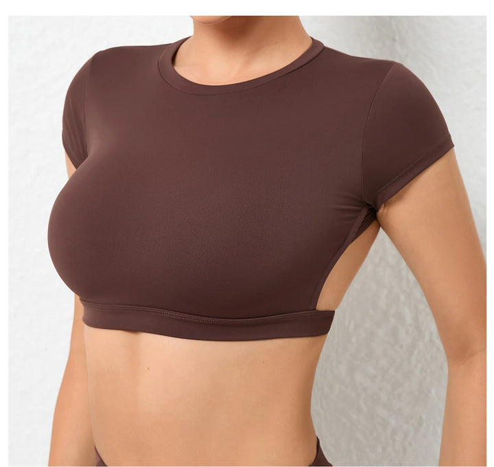 Backless Sports Shirt for Women