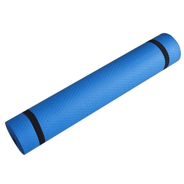 Anti-Slip Sports Fitness Yoga Mat – 3MM–6MM EVA Foam (Multi-Color)