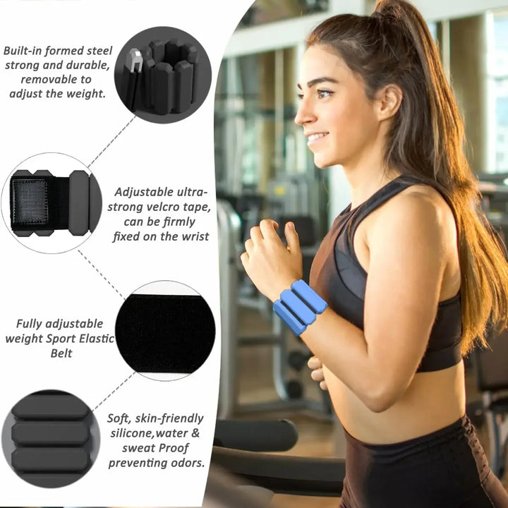 Adjustable Wrist &amp; Ankle Weights