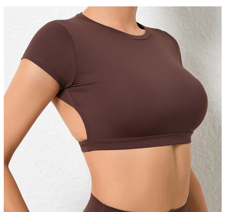 Backless Sports Shirt for Women