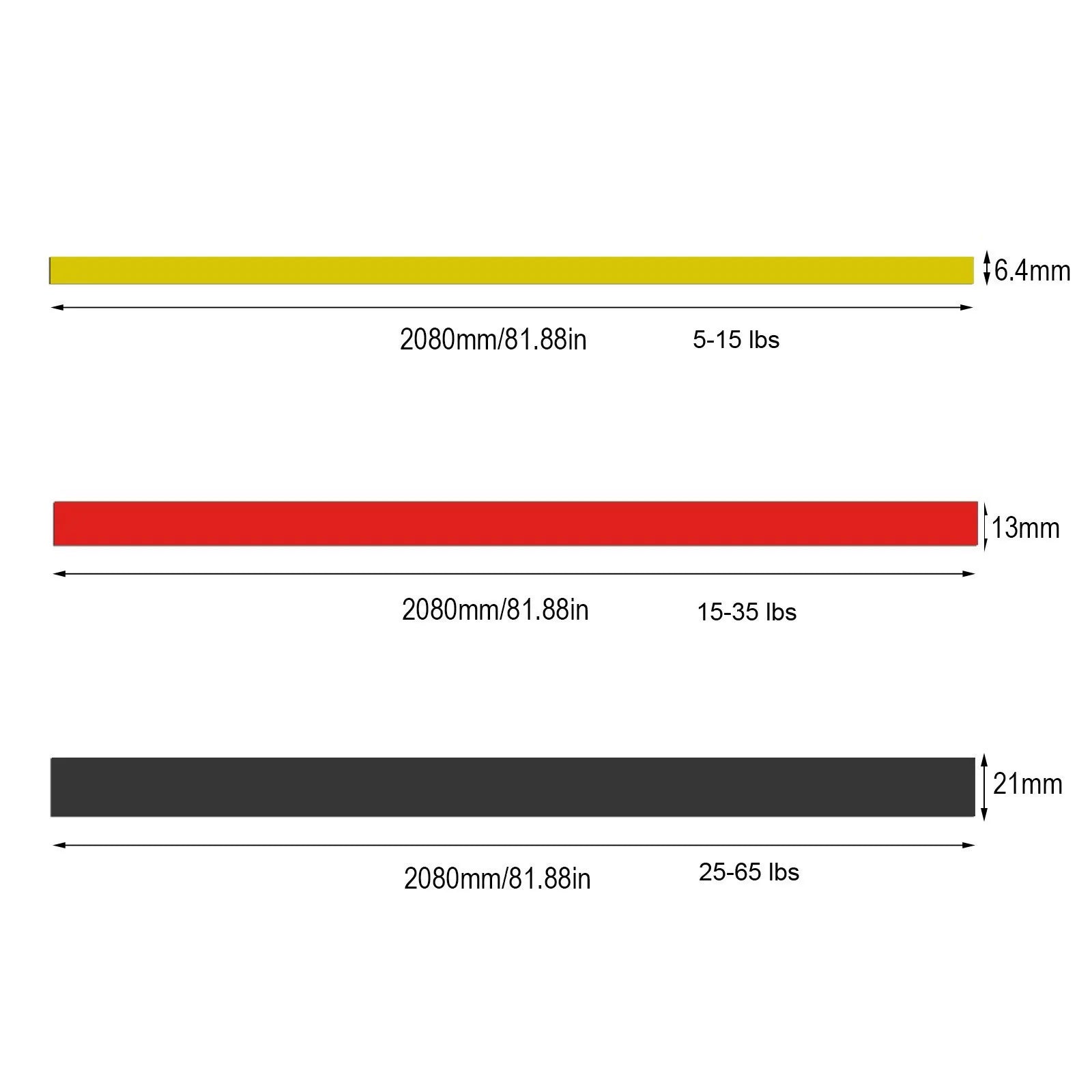 Elastic Loop Resistance Bands – Unisex Strength Training Bands
