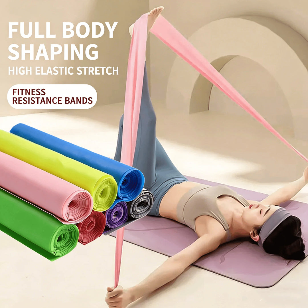 Portable Yoga &amp; Pilates Hip Circle Resistance Band – Latex Fitness Belt