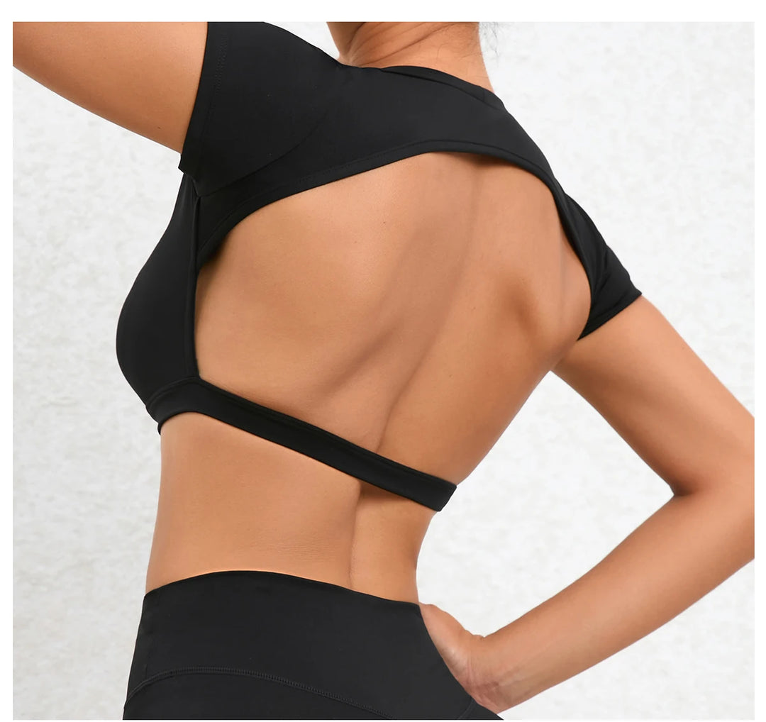 Backless Sports Shirt for Women