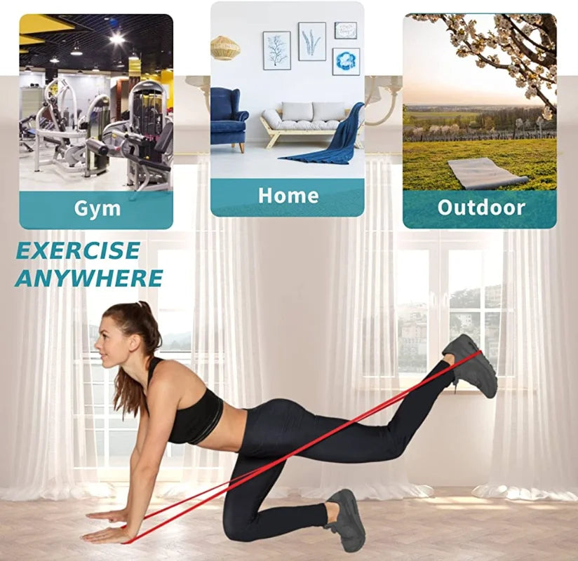 Pull Up Assistance Resistance Band Set – Physical Therapy &amp; Workout