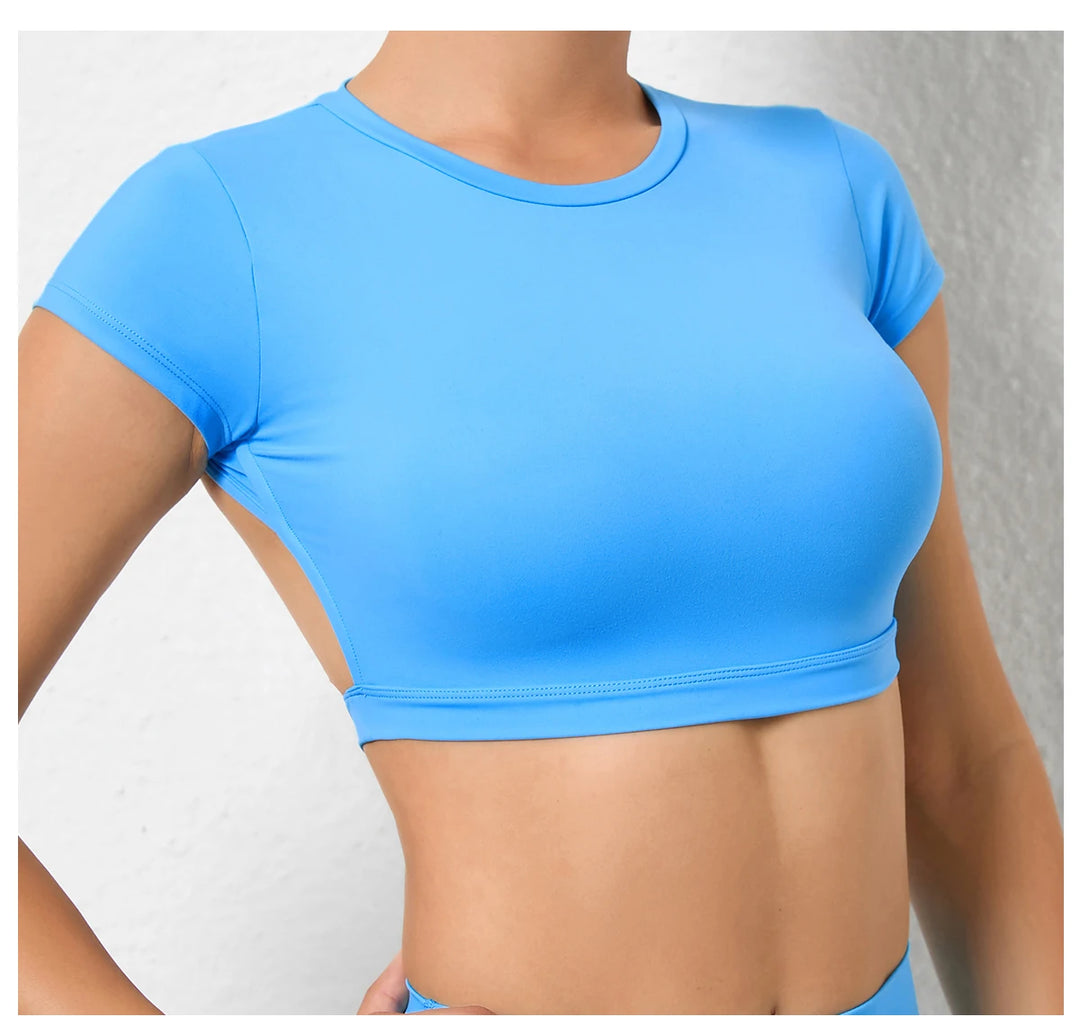 Backless Sports Shirt for Women