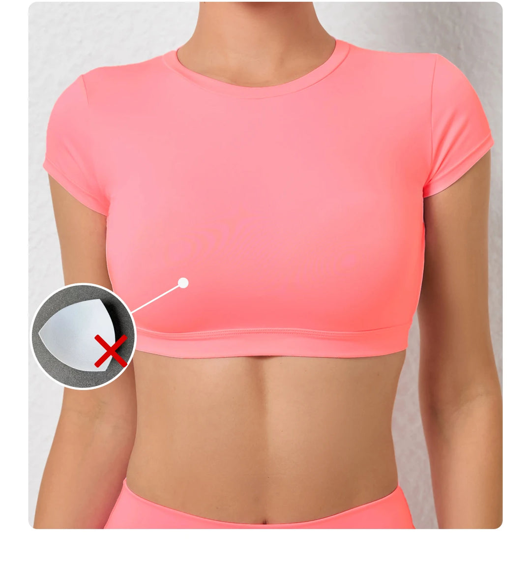 Backless Sports Shirt for Women