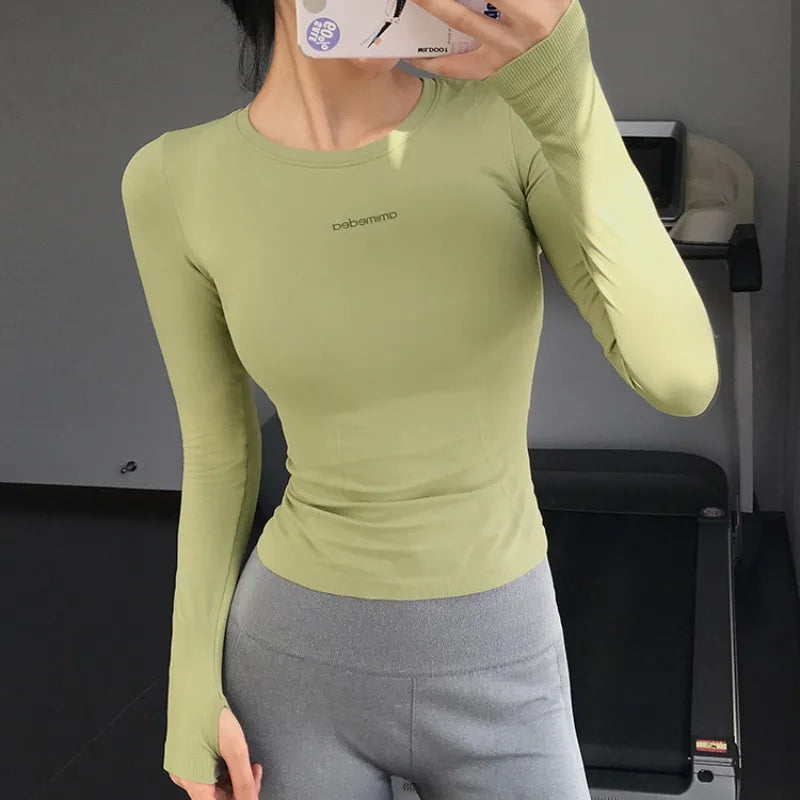 Women's Long Sleeve Workout Top