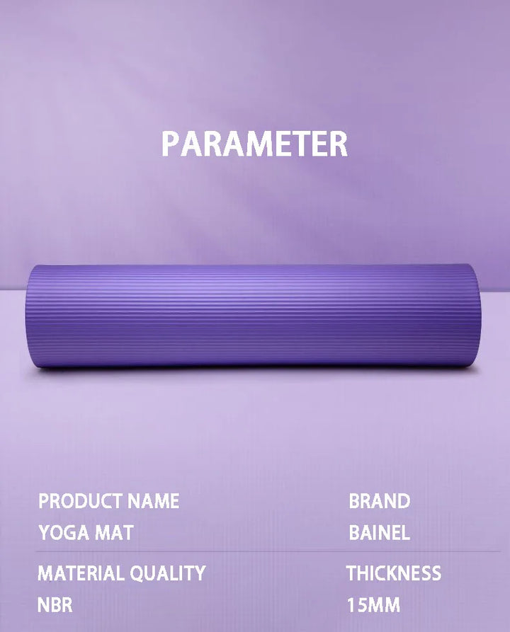 20MM Extra Thick Anti-Slip Yoga Mat – Women&
