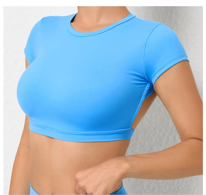 Backless Sports Shirt for Women