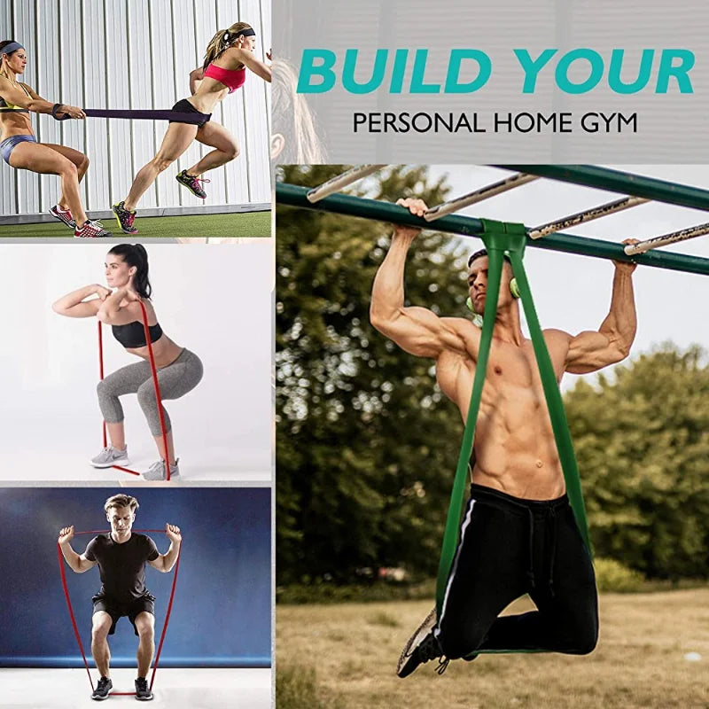 Pull Up Assistance Resistance Band Set – Physical Therapy &amp; Workout