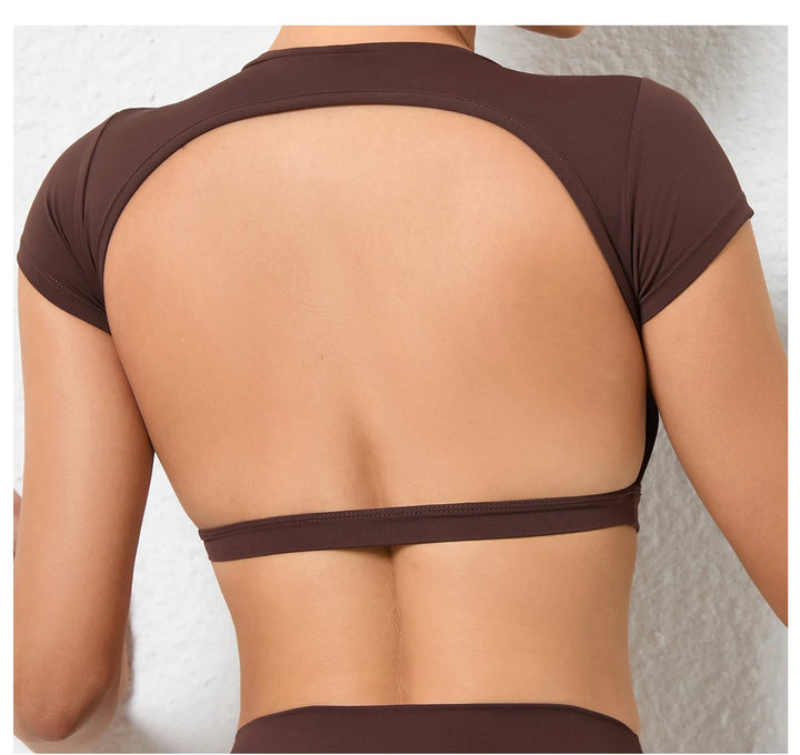 Backless Sports Shirt for Women