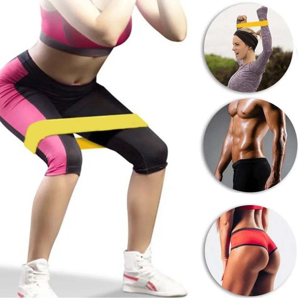 Resistance Bands Set 5–30LB – Yoga &amp; Pilates Bands for Women &amp; Men