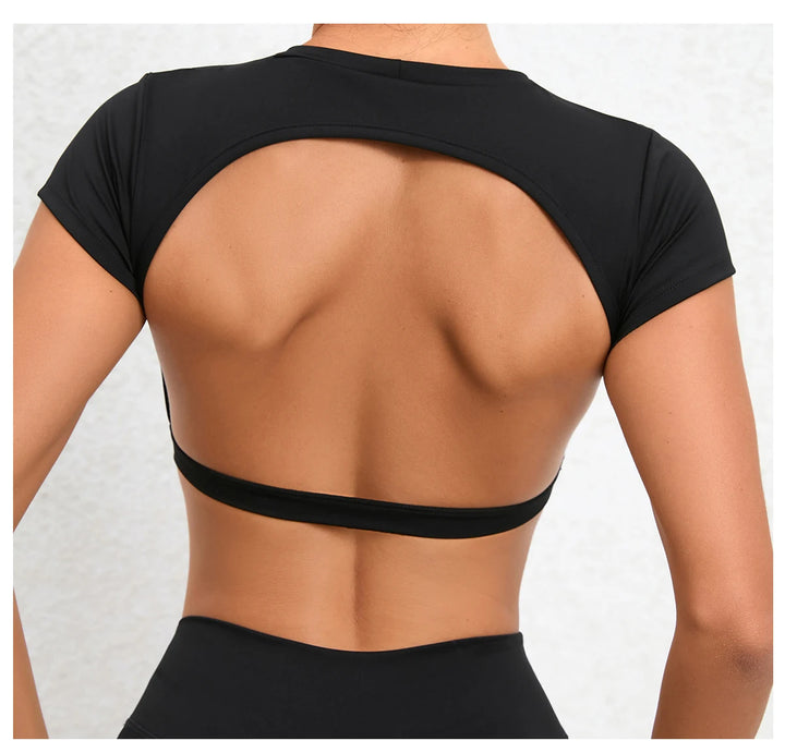 Backless Sports Shirt for Women
