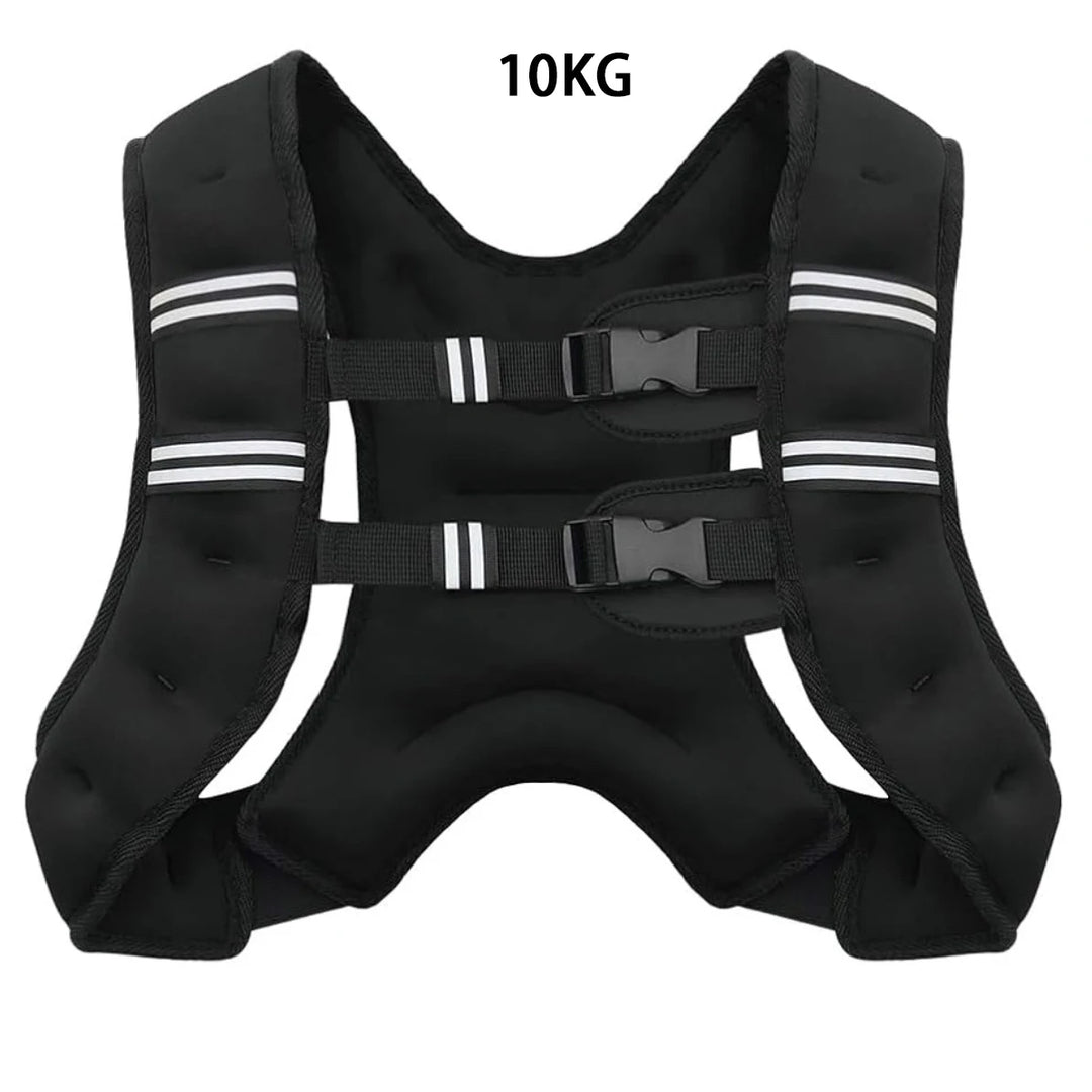 Weighted Vest with Reflective Stripes
