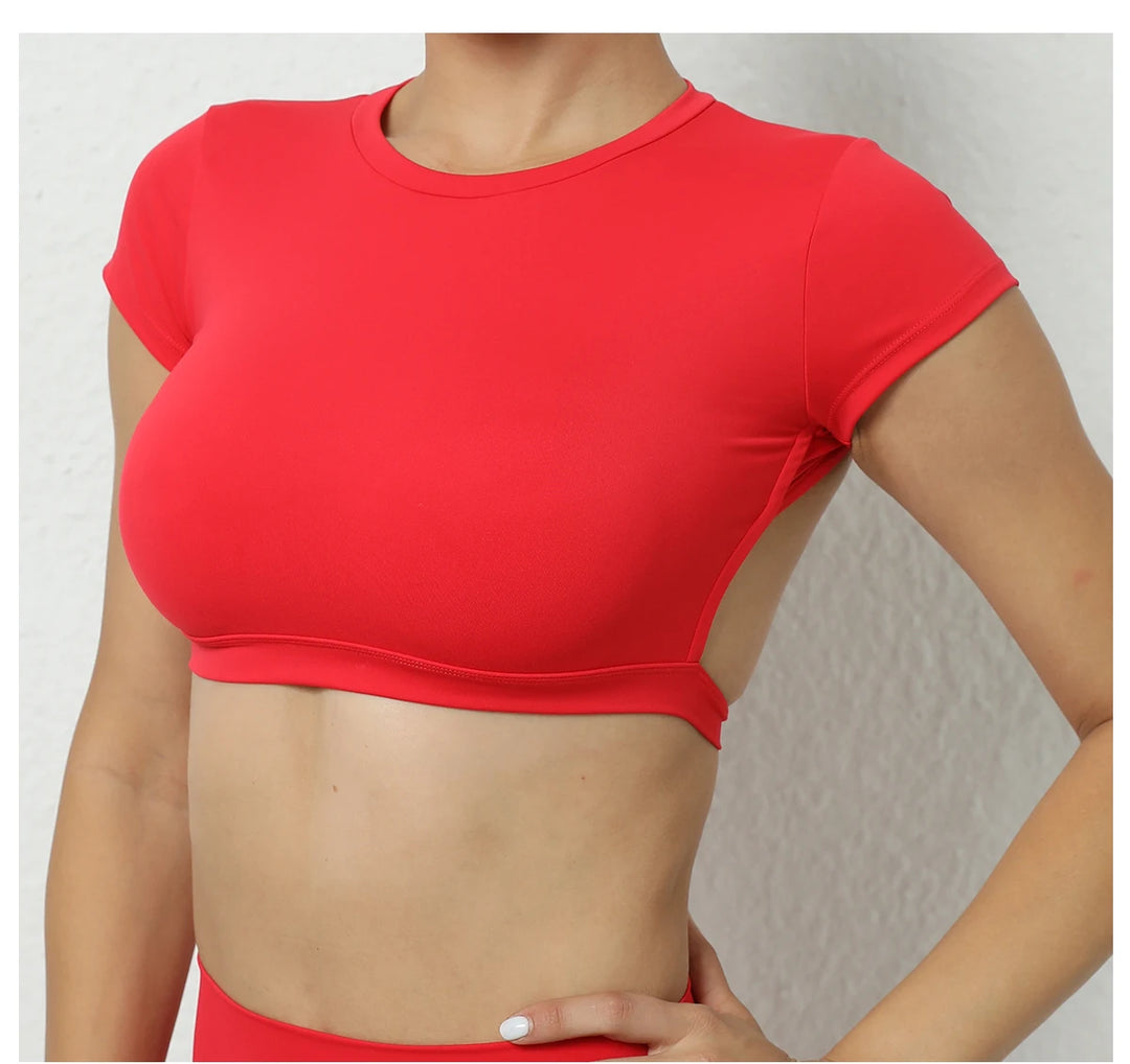 Backless Sports Shirt for Women