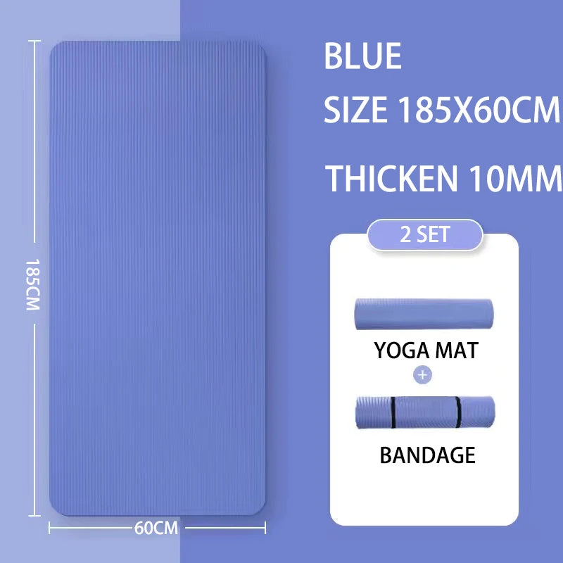 20MM Extra Thick Anti-Slip Yoga Mat – Women&