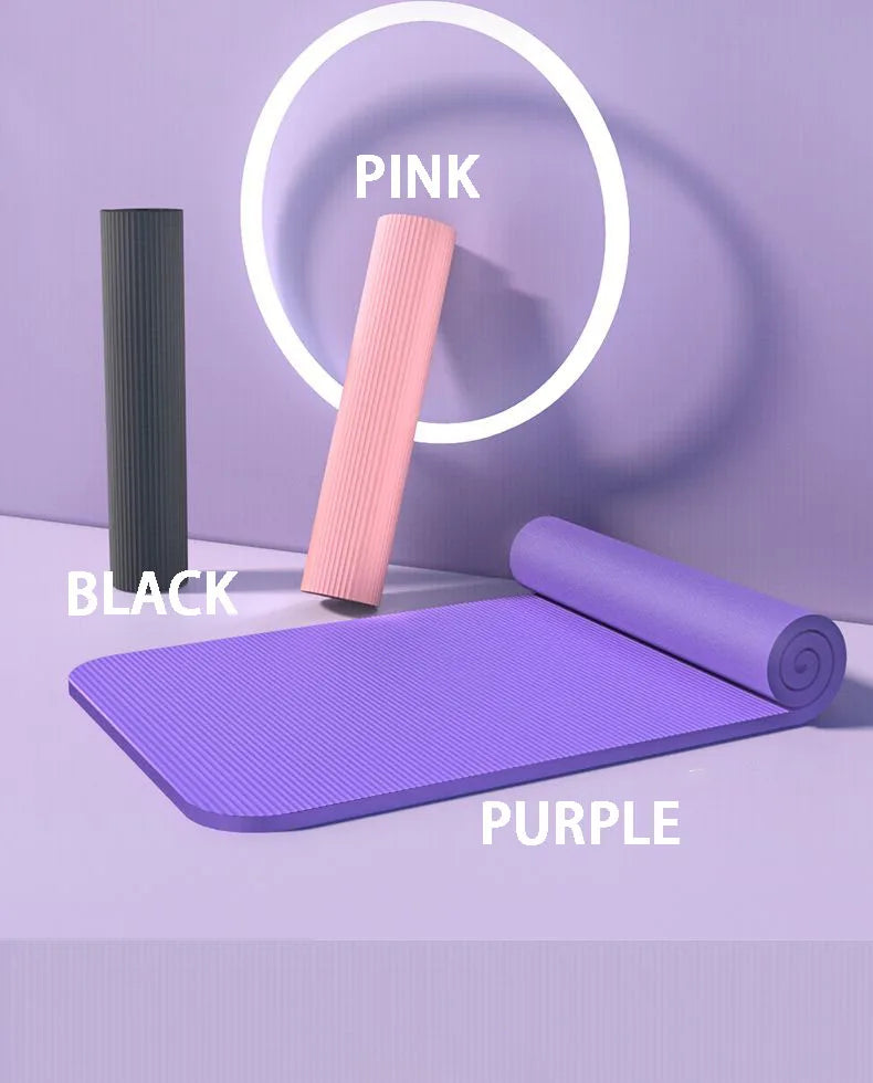 20MM Extra Thick Anti-Slip Yoga Mat – Women&