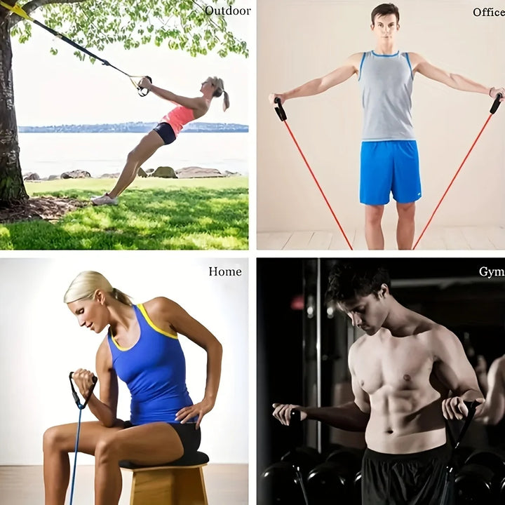 Resistance Bands with Handles – Strength Training for Men &amp; Women
