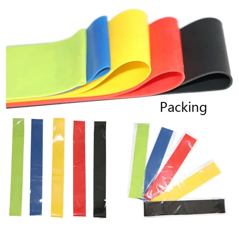 Resistance Bands Set 5–30LB – Yoga &amp; Pilates Bands for Women &amp; Men