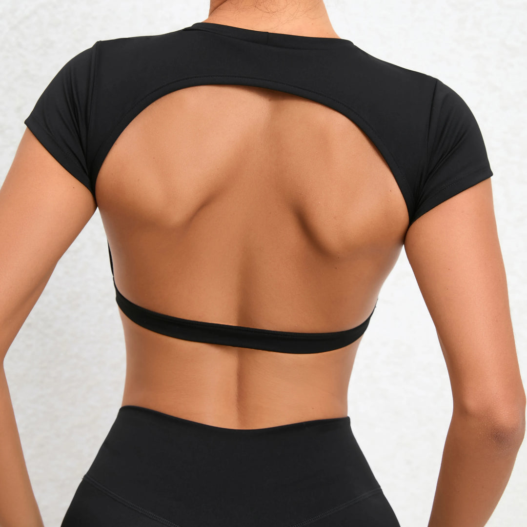 Backless Sports Shirt for Women