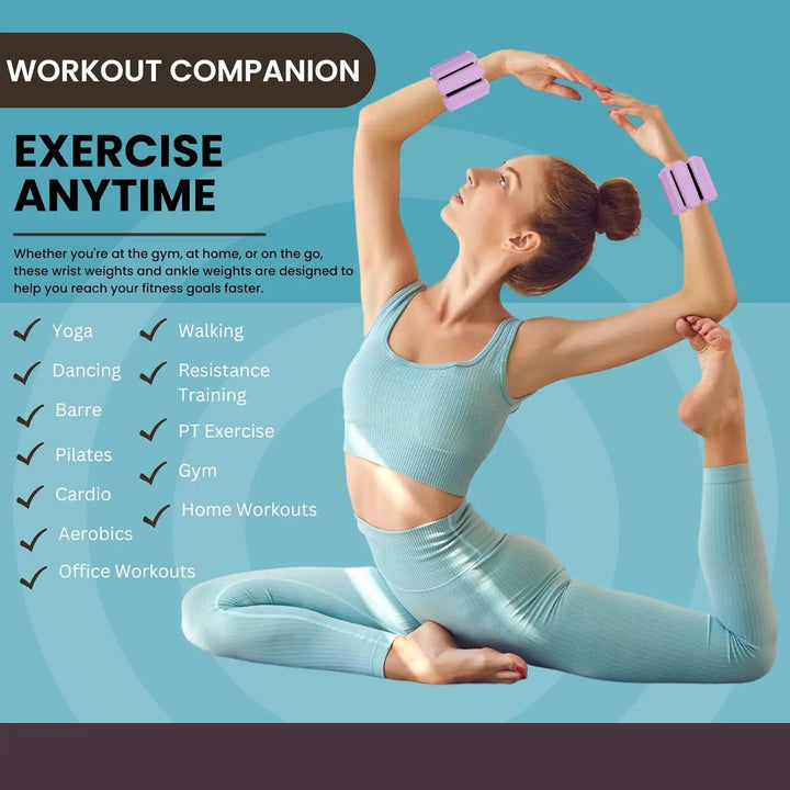 Wearable Wrist &amp; Ankle Weight Bangles