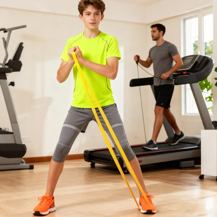 Workout Resistance Bands – Elastic Pull Up &amp; Stretching Bands for Home Gym