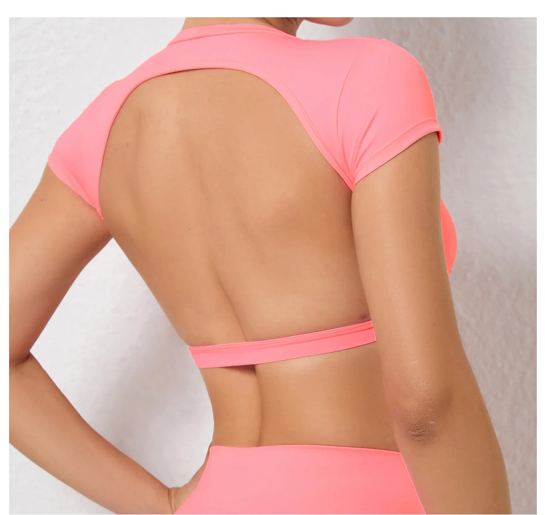Backless Sports Shirt for Women