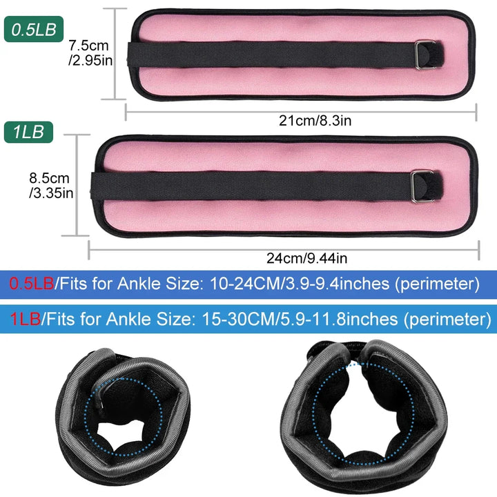 Neoprene Ankle and Wrist Weights