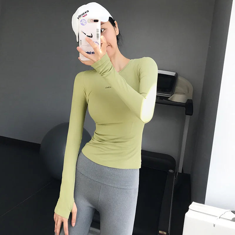 Women's Long Sleeve Workout Top