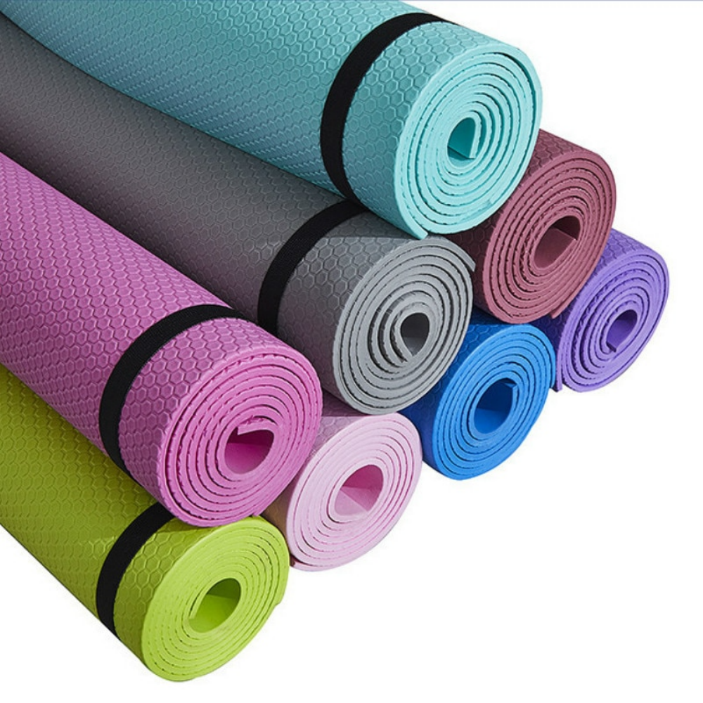 Anti-Slip Yoga Mat – 3MM–6MM EVA Foam for Yoga &amp; Pilates