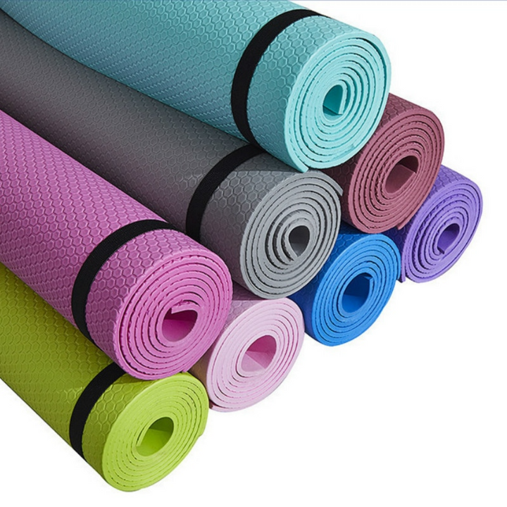 Anti-Slip Yoga Mat – 3MM–6MM EVA Foam for Yoga &amp; Pilates