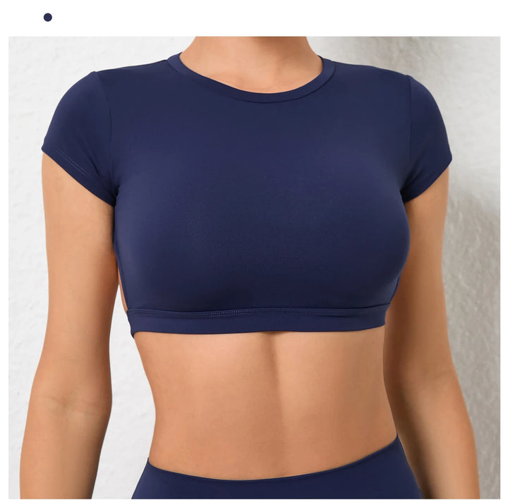 Backless Sports Shirt for Women