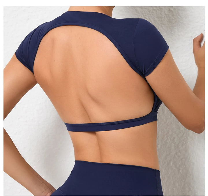 Backless Sports Shirt for Women