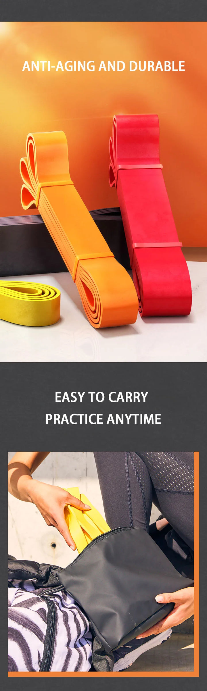 Pull Up Assistance Resistance Band Set – Physical Therapy &amp; Workout