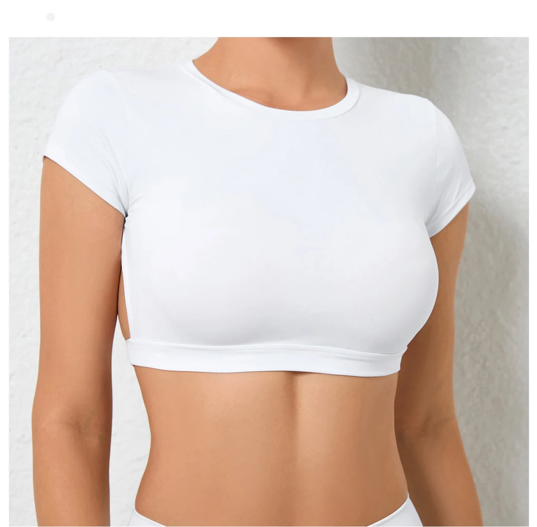 Backless Sports Shirt for Women