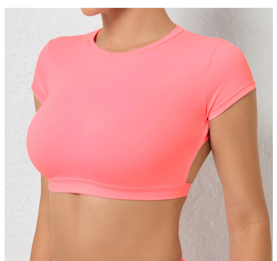 Backless Sports Shirt for Women