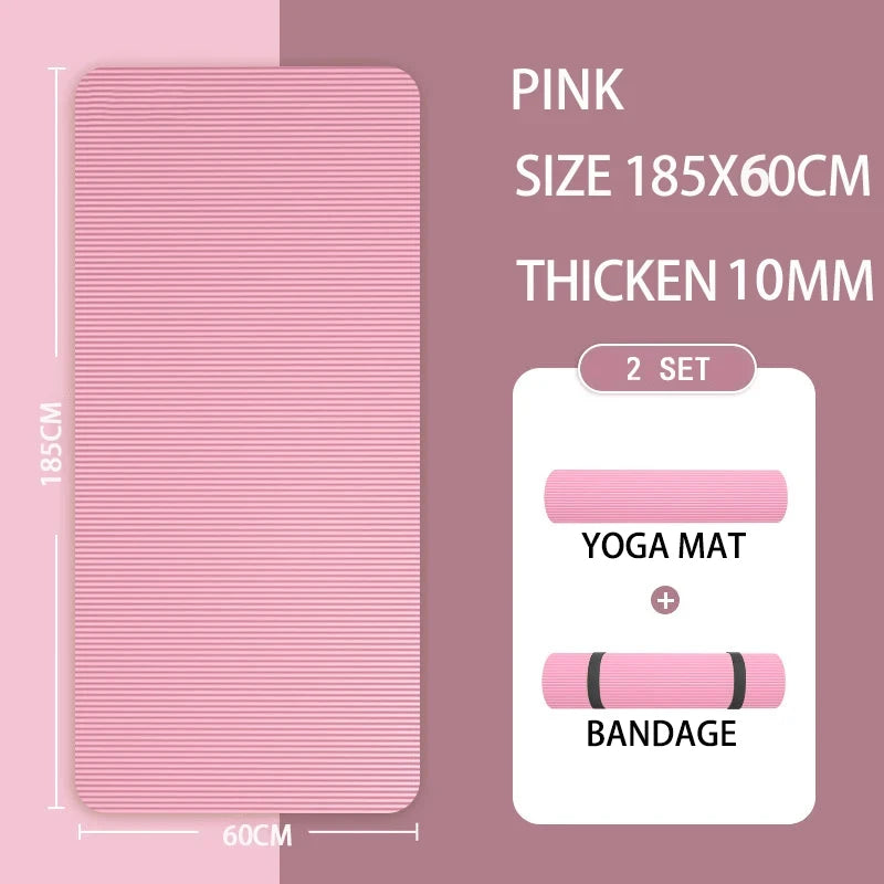 20MM Extra Thick Anti-Slip Yoga Mat – Women&