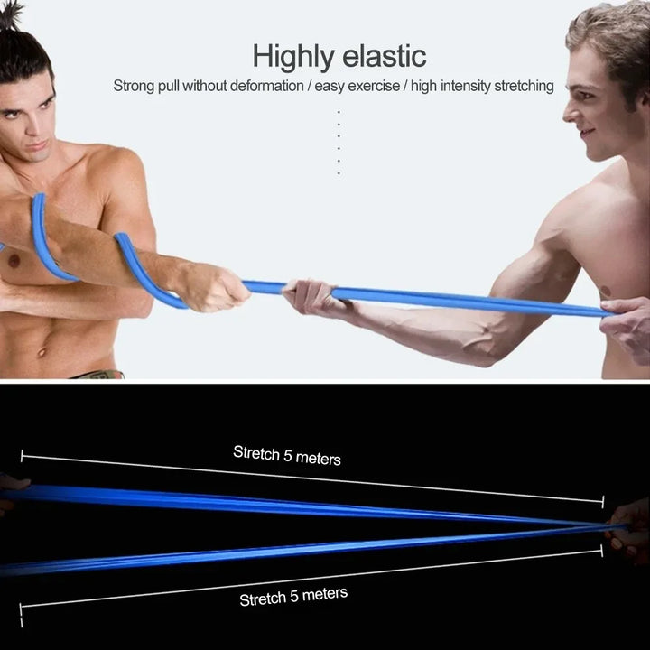 Portable Yoga &amp; Pilates Hip Circle Resistance Band – Latex Fitness Belt