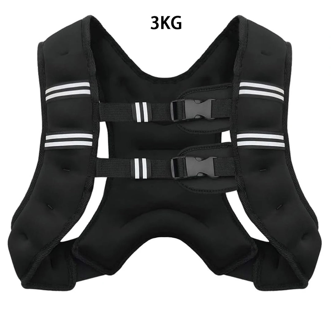 Weighted Vest with Reflective Stripes