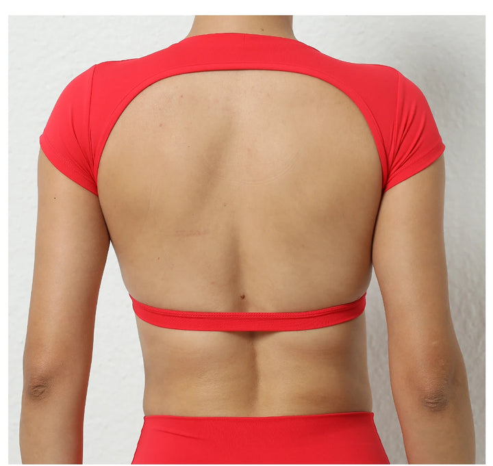 Backless Sports Shirt for Women