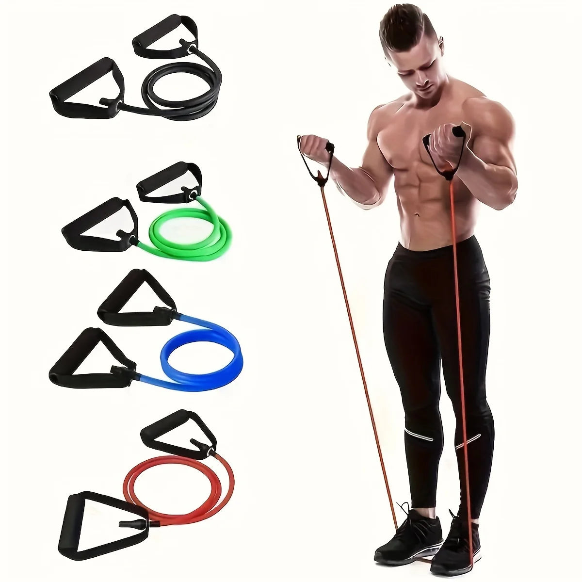 Resistance Bands with Handles – Strength Training for Men & Women