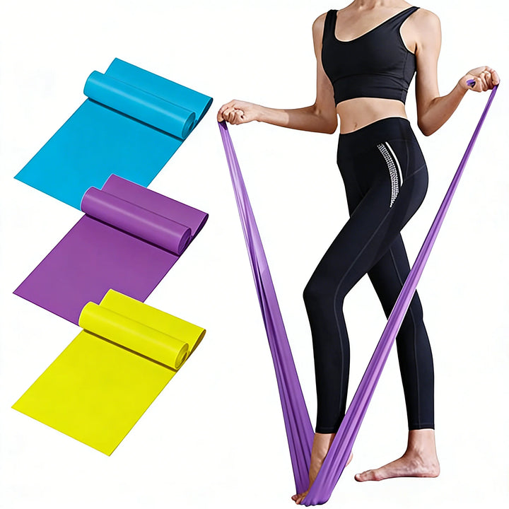 Portable Yoga &amp; Pilates Hip Circle Resistance Band – Latex Fitness Belt