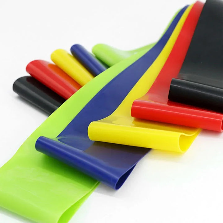 Resistance Bands Set 5–30LB – Yoga &amp; Pilates Bands for Women &amp; Men