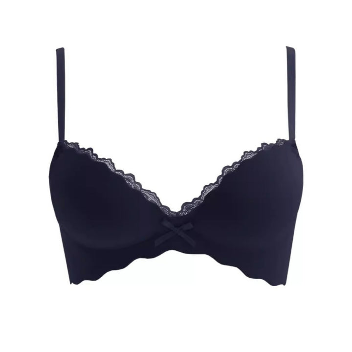 Seamless Push-Up Wireless Bra Set for Small Bust